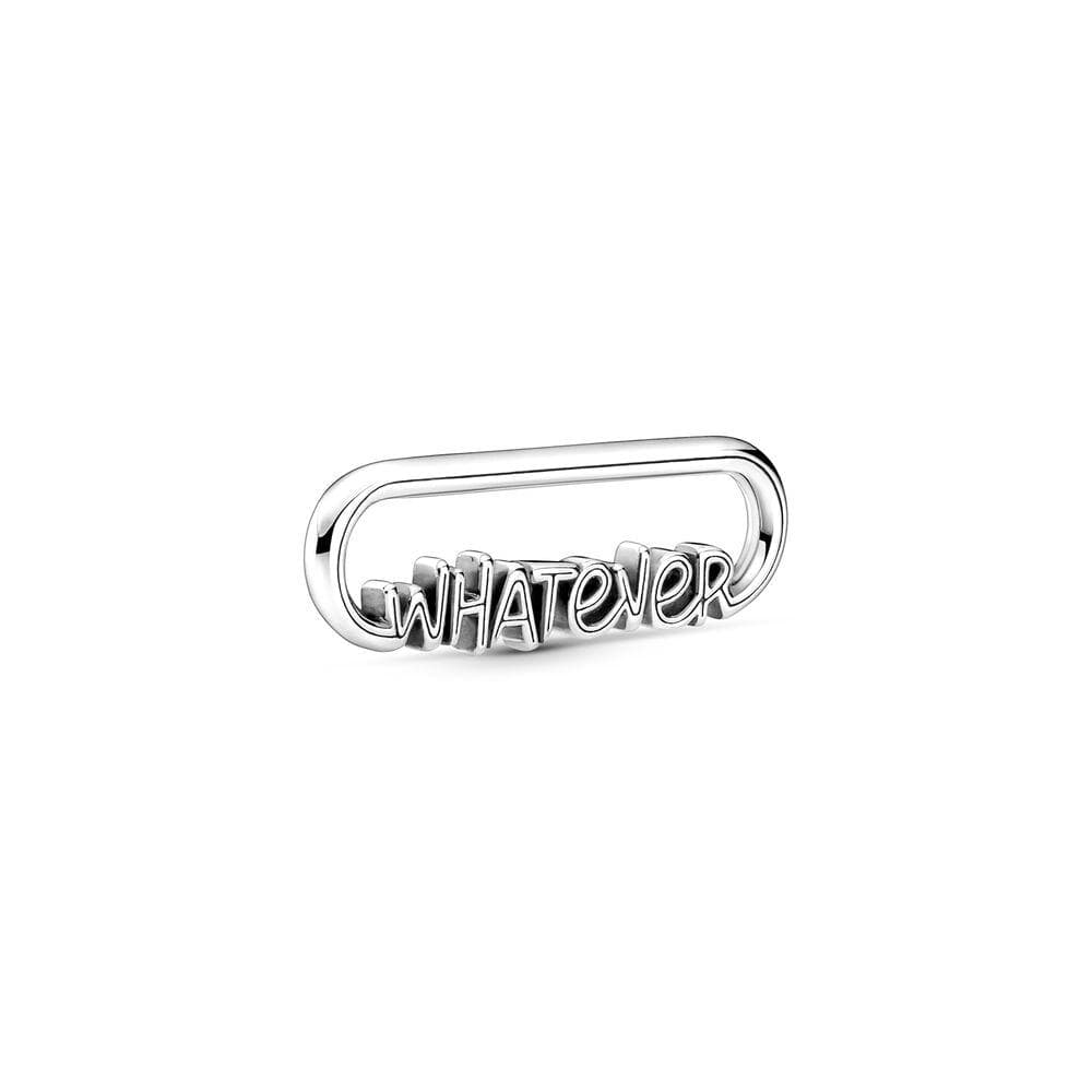 Sterling Silver ME Single Link Charm for Fashion Brand Bracelets DIY Women Birthday Jewelry Gift