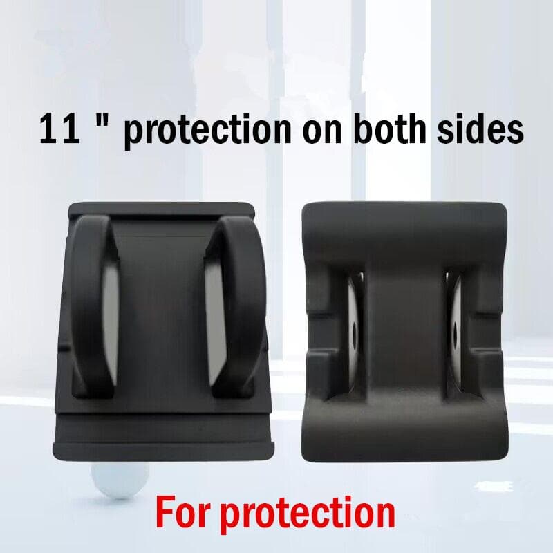Underground Metal Detector 11 Search Coil Ear Repair Stiffener for Minelab Equinox 600 800 Coil L black