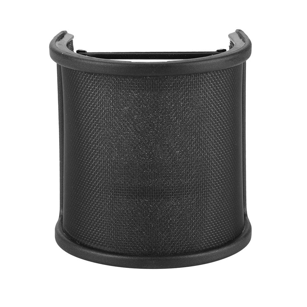 Small Multi layer U shaped Microphone Recording Studio Pop Shield Mic Filter Mask white