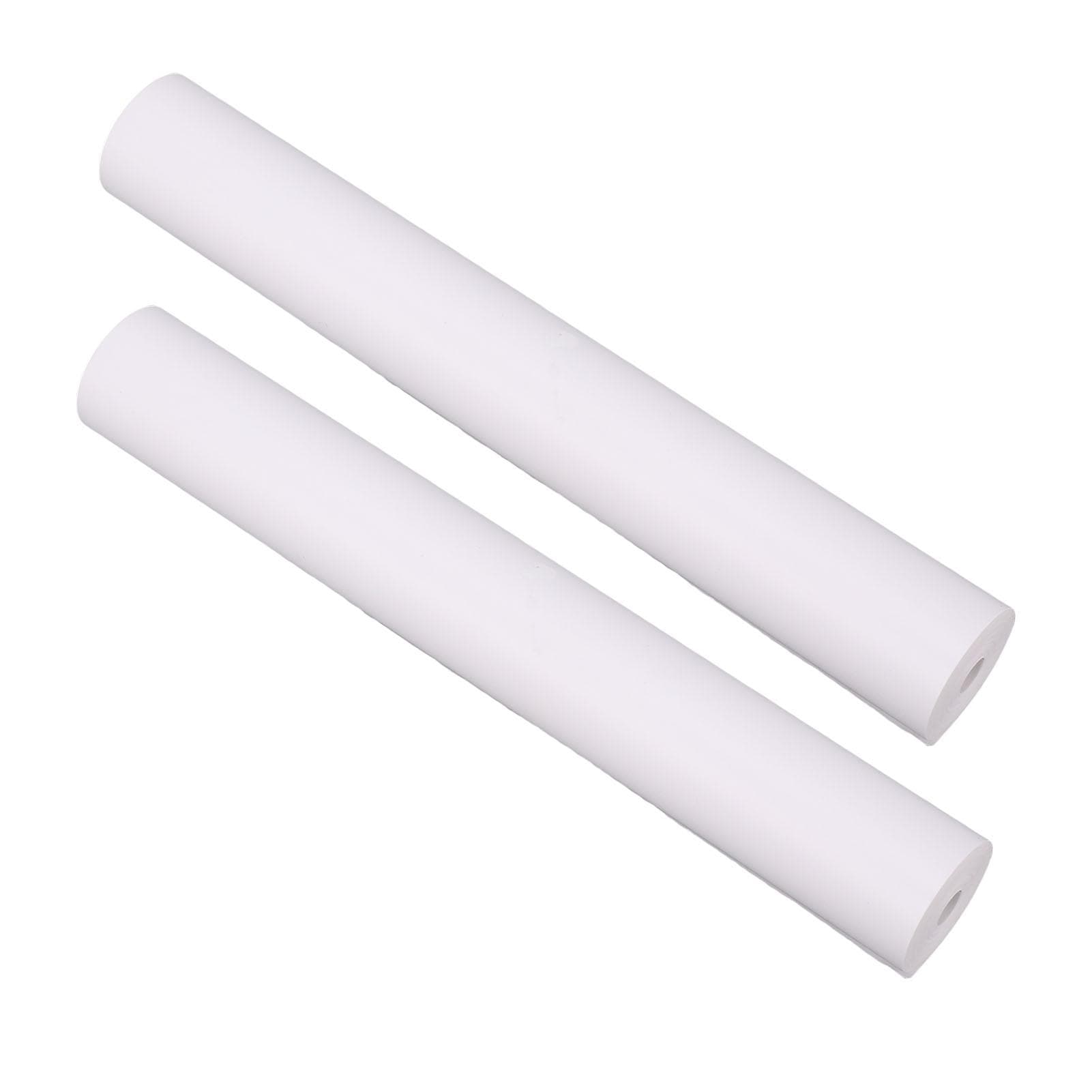 2 Rolls Thermal Printer Paper 26.25FT Length 11.8in Width High Brightness and Softness Multipurpose