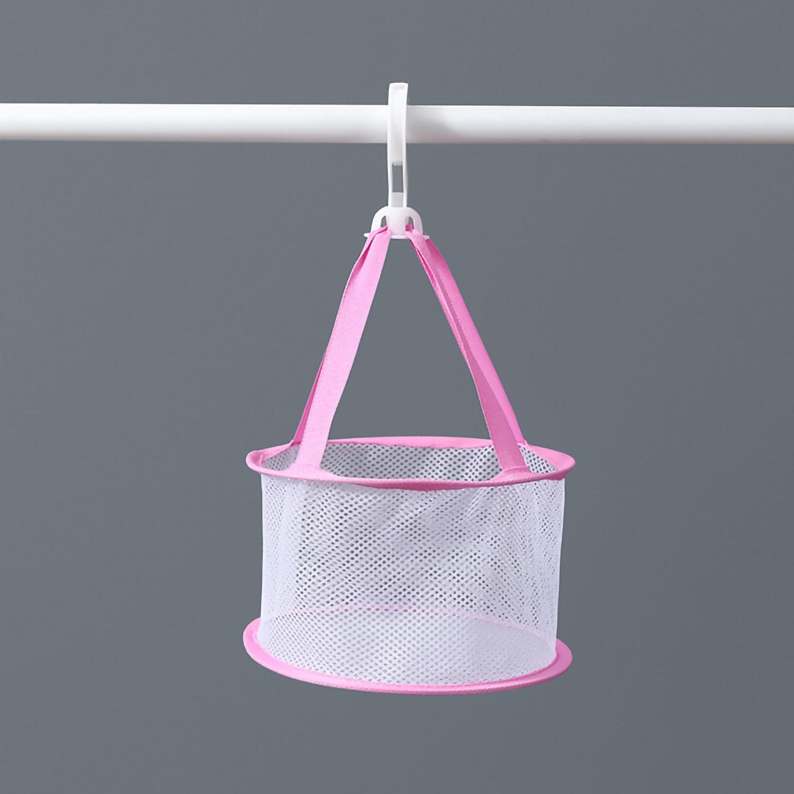 Beauty Egg Drying Net Makeup Sponge Brush Tool Basket Rack 360 Degree Rotation 20cm Dia Rose Red rose red