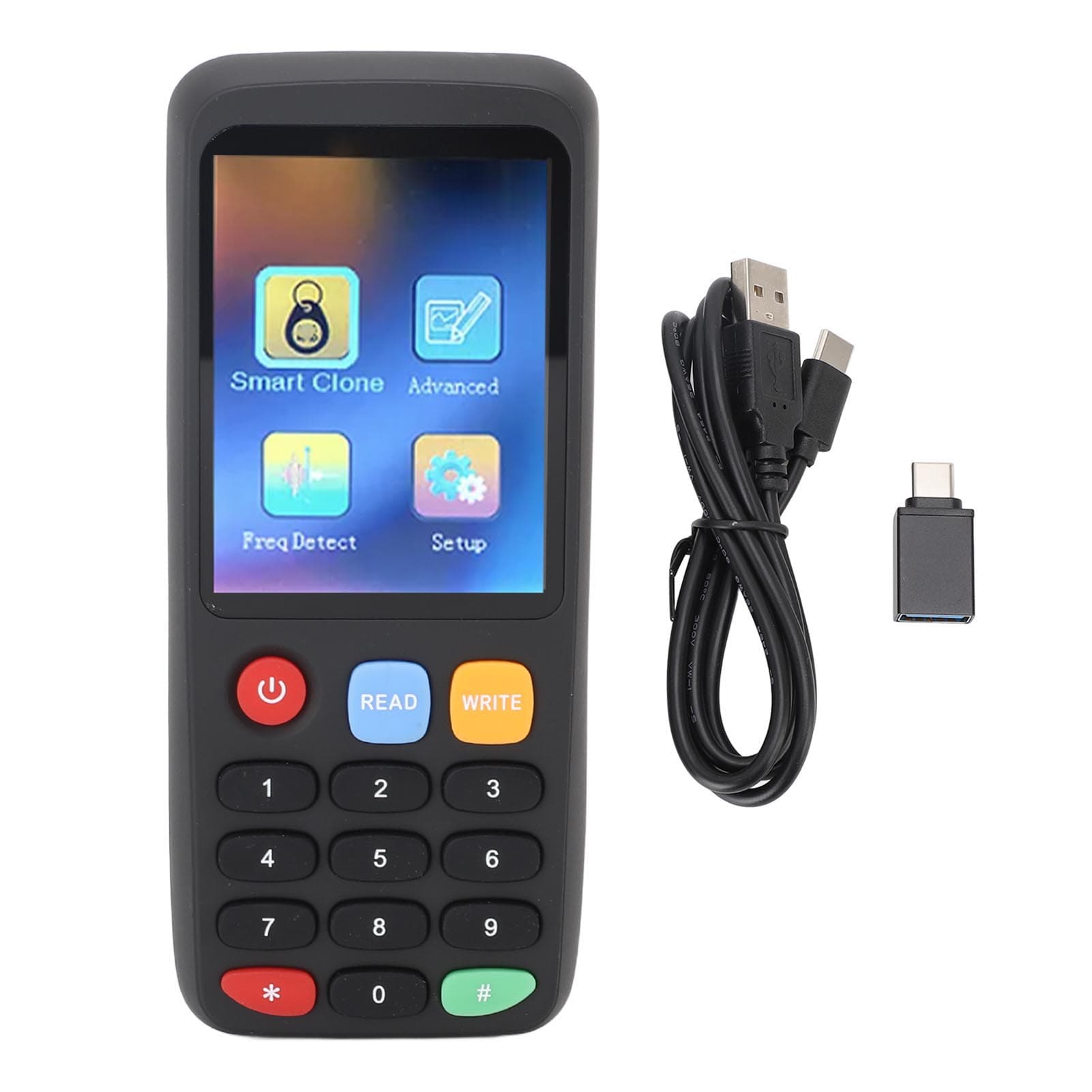 NFC Card Copier ABS 400mAh NFC Card Copier Reader Writer Duplicator for IC ID Cards 125kHz 13.56Mhz
