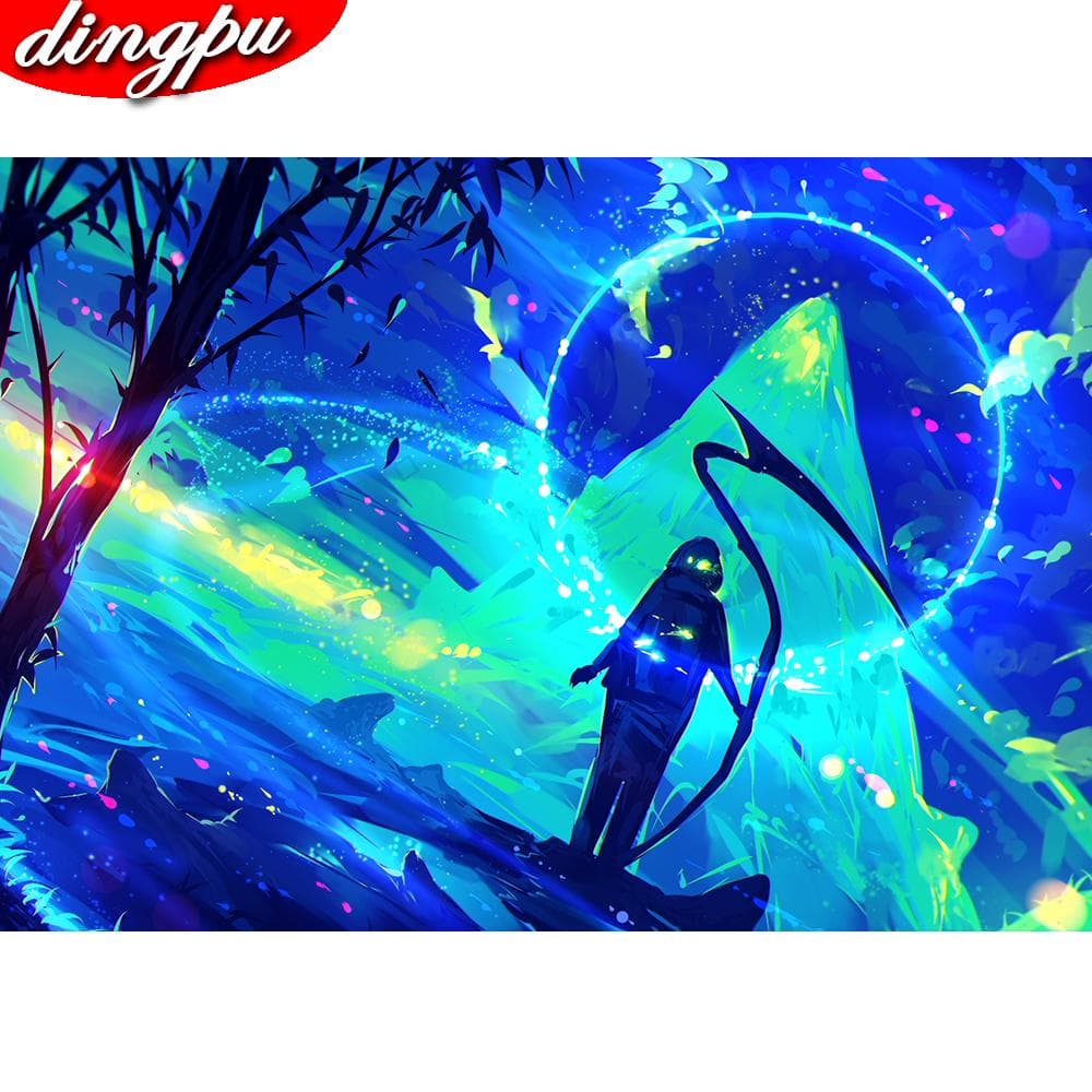 5D Diy Diamond Painting Full Round Mosaic Decorations For Home Embroidery Handmade Gift 20X30CM