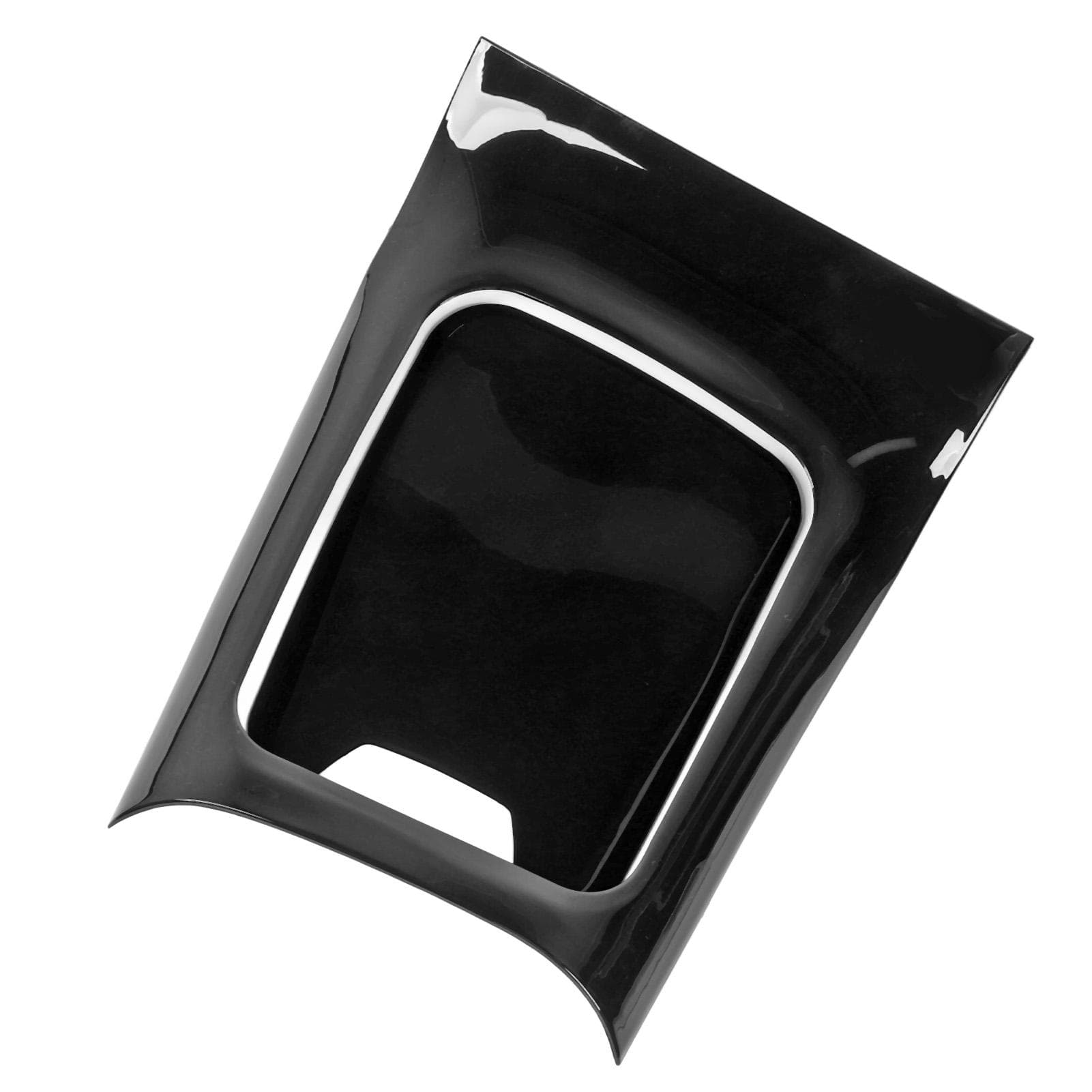 Center Console Gear Shift Panel Trim Luxury Look Replacement for Benz GLC?Class X254 2023 Onwards black