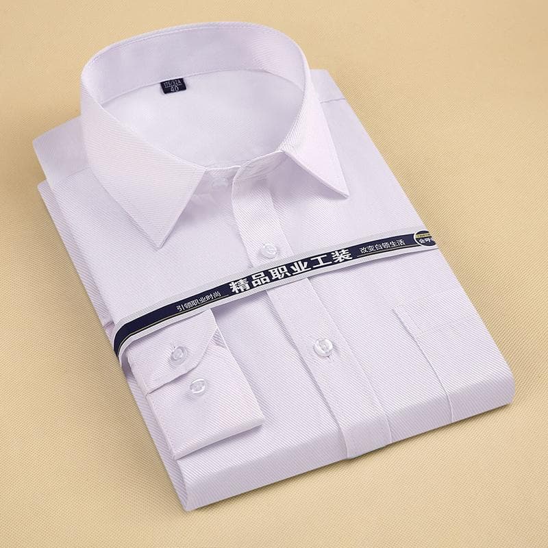 Plus Size large men classic long sleeve square collar Social shirts 6XL