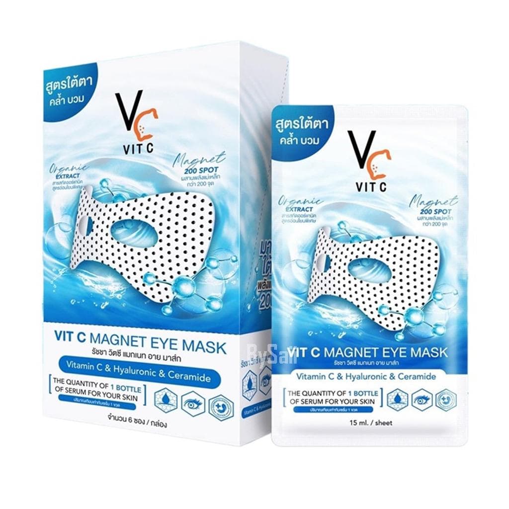 VIT C Ratcha Magnet Eye Mask 15 ml. x 6 Sachets 15 ml. x 6 Sachets