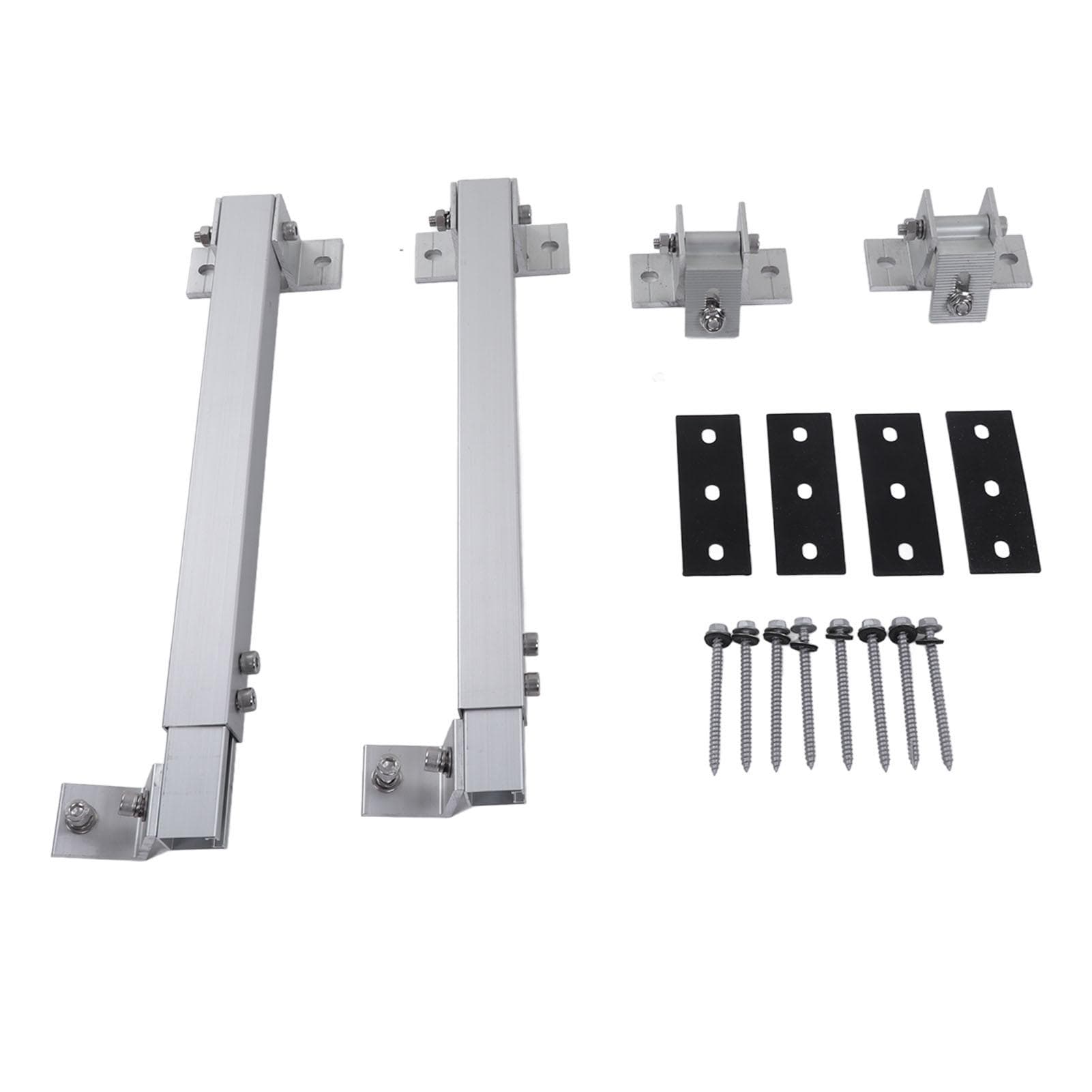 Solar Panel Mounting Bracket Set 15 degrees  to 30 degrees  Adjustment Robust Solar Panel Mounting Stand Rack