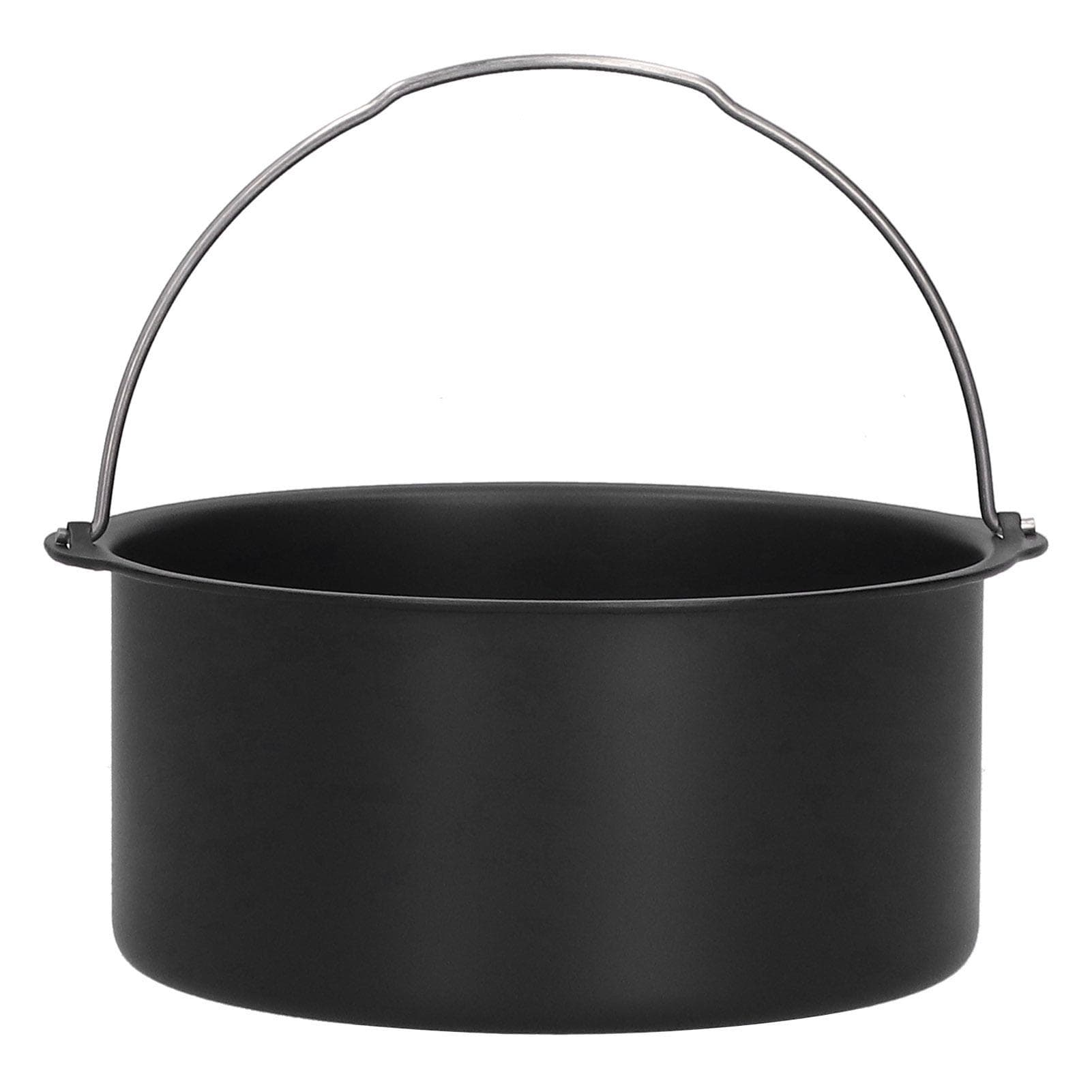 Cake Barrel Carbon Steel NonStick Cake Baking Tray Kitchen Electric Fryer Accessory(7in ) 7 Inch 1500mAh Li Ion Battery