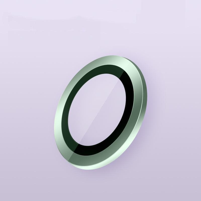 For iPhone 17 Pro Max 17 Air 16 15 14 13 Camera Lens Protector Aluminum Alloy Tempered Glass Camera Film For Iphone 12 11 Accessories iPhone 17(2pcs) green