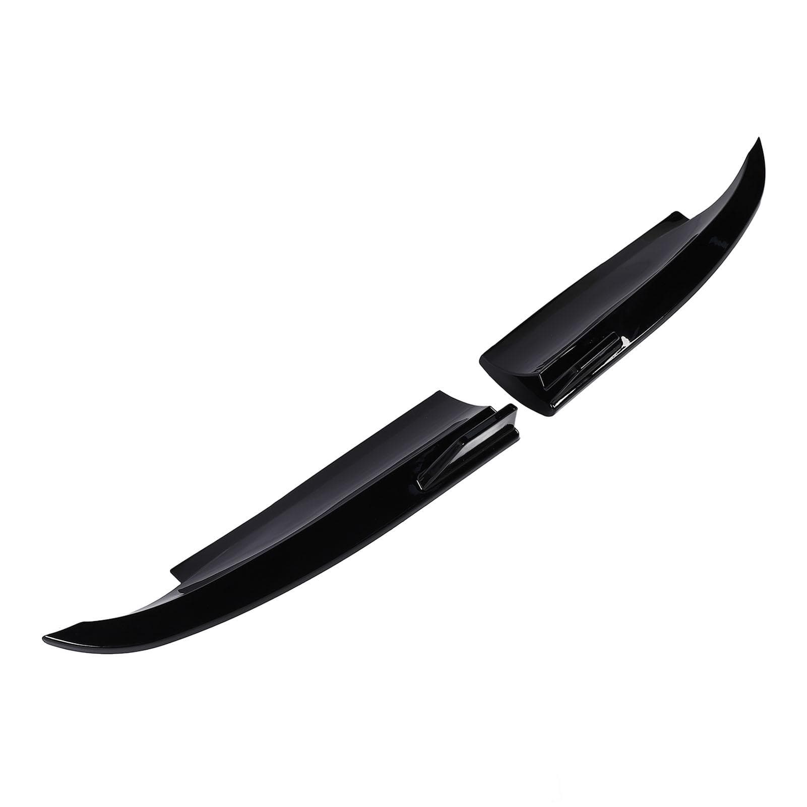 Pair of Rear Bumper Side Lip Diffuser Rear Side Skirt Splitter Canard for CClass W204 AMGLine