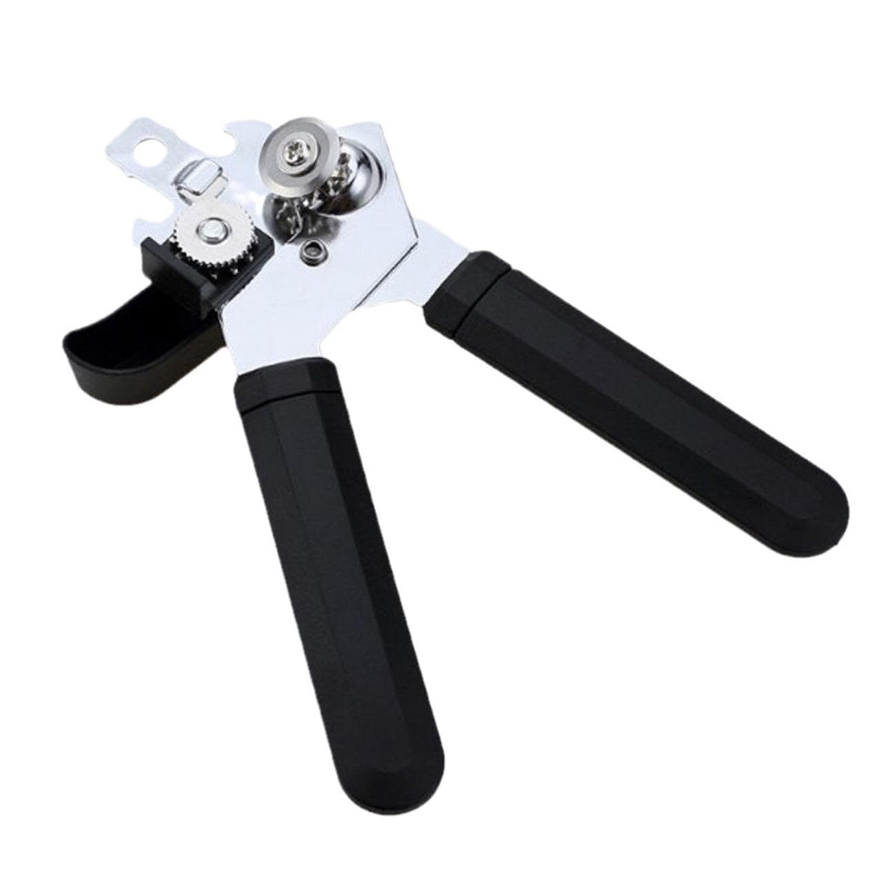 Stainless Steel Multifunctional Professional Can Manual Can Opener Craft Beer Grip Can Opener Bottle Opener Kitchen Gadgets black