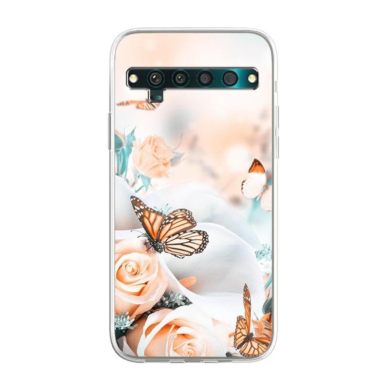 Soft Silicone TPU Case For TCL 10 Pro 6.47 inch Back Case For TCL 10L 6.53 inch Phone Cover Cute Cartoon Phone Bumper Coque TCL 10L