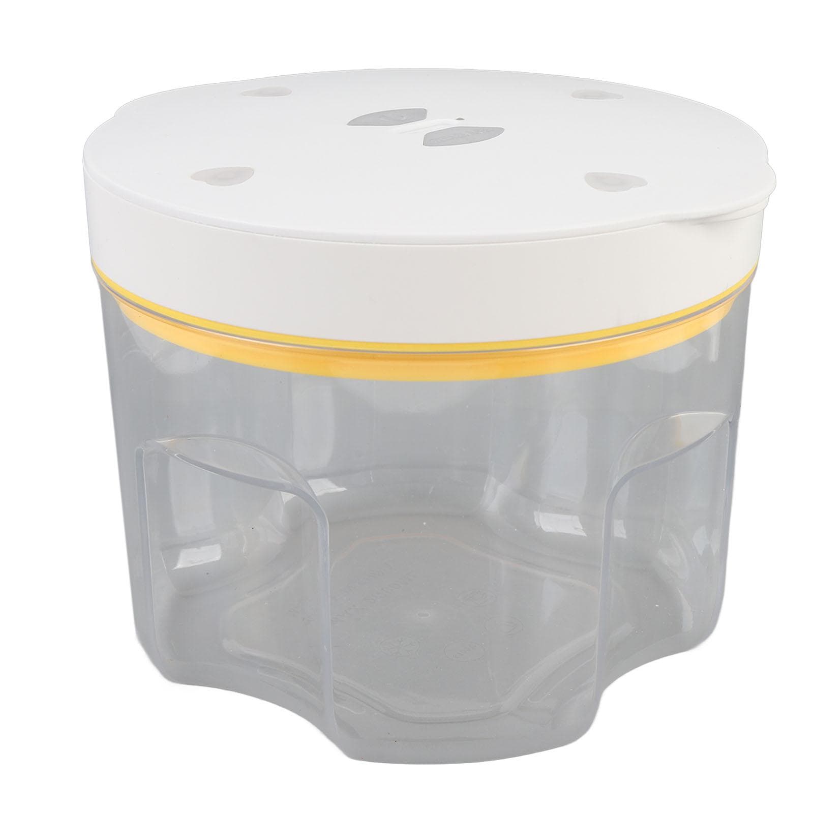Resin Bubble Remover 10 Minute Quick Bubble Removal Resin Vacuum Degassing Chamber with LED black