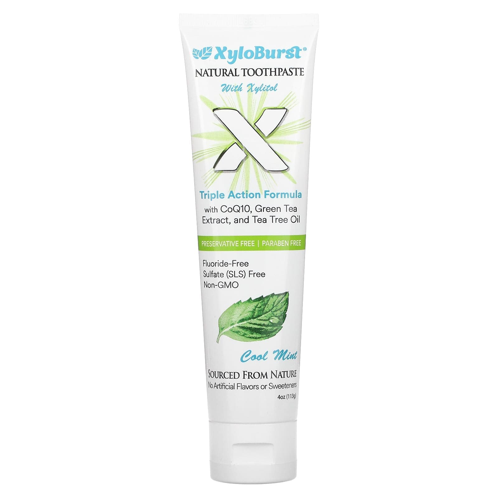 Xyloburst, Xylitol Toothpaste, Cool Mint, 4 oz (113 g)