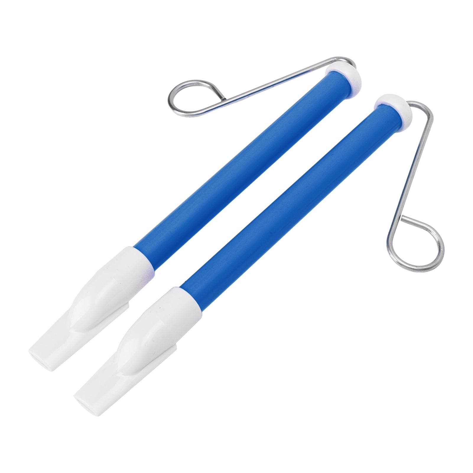 2Pcs Slide Whistle ABS Metal Safe and Simple to Play Lovely Color Children Musical Instrument Blue blue