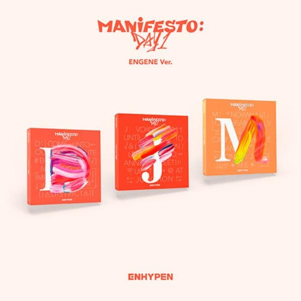 ENHYPEN - The 3rd Mini Album [MANIFESTO : DAY 1] (Engene Ver.) 3 VERSION SET