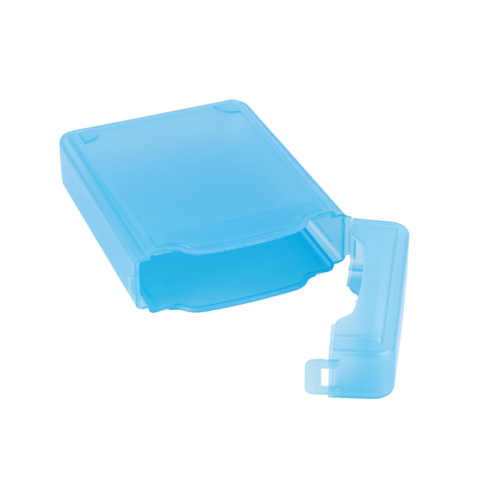 3.5  Hard Case HDD SSD Anti Static Disk Storage Box Shockproof Dust Proof NOn Slip Blue (Not blue