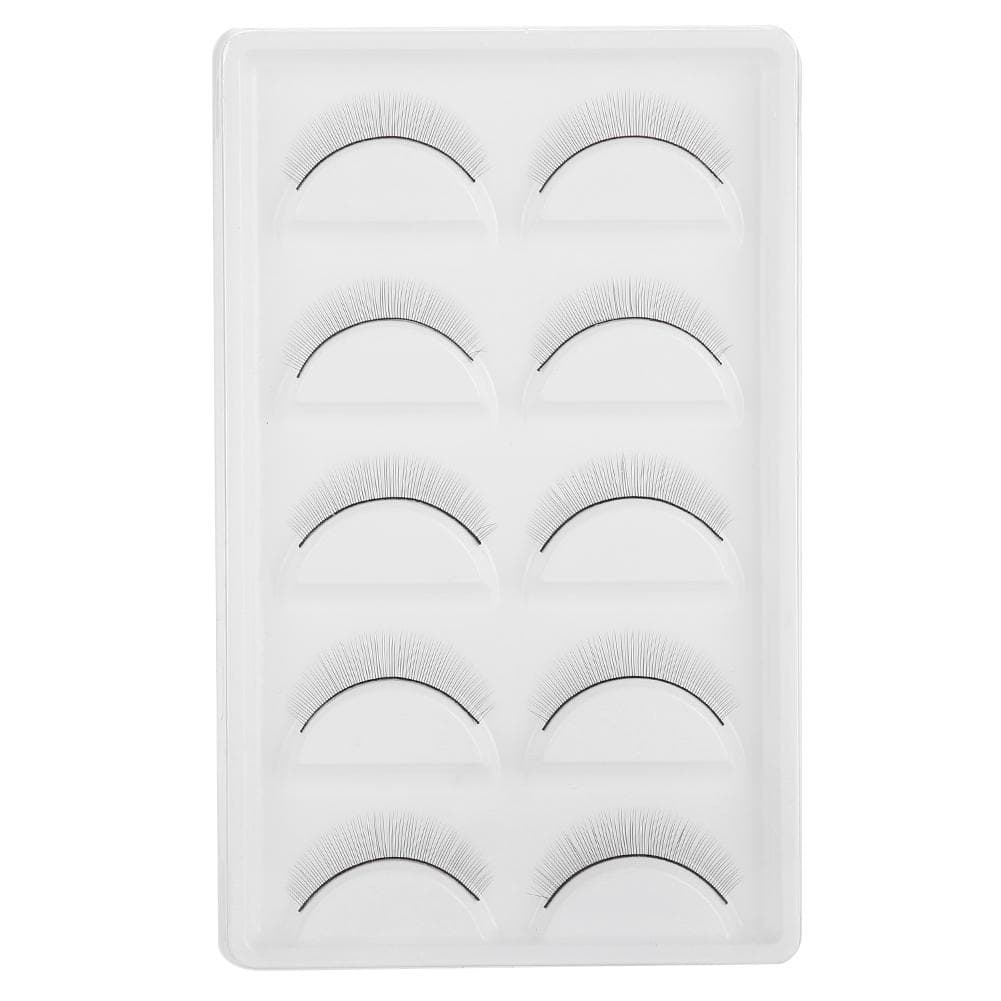 5 Pairs False Eyelashes Training Lashes for Beginners Eyelash Extensions Beauty Salon Practice