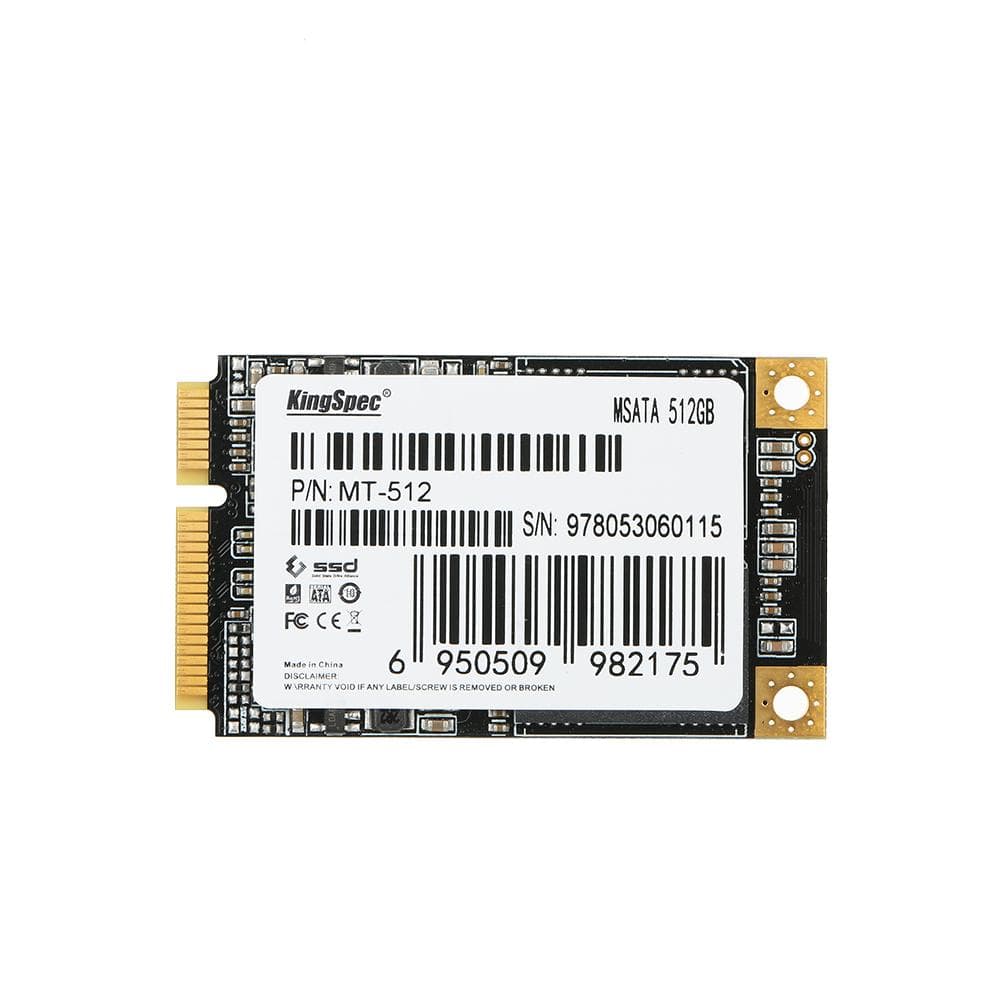 KingSpec MSATA MINI PCIE 128 G MLC digitale FlashSSD SolidStateLaufwerk 512