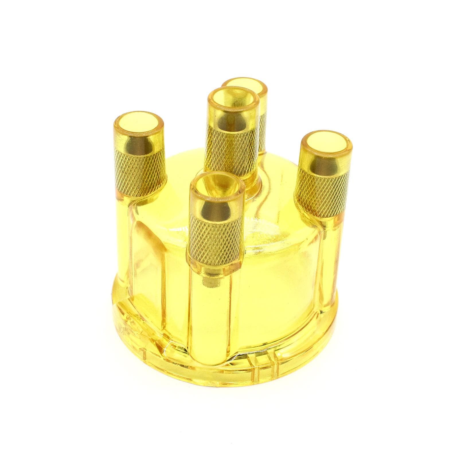 Transparent Distributor Cap Replacement for VW Dune Buggy Bug Ghia Baja Bus, Yellow yellow