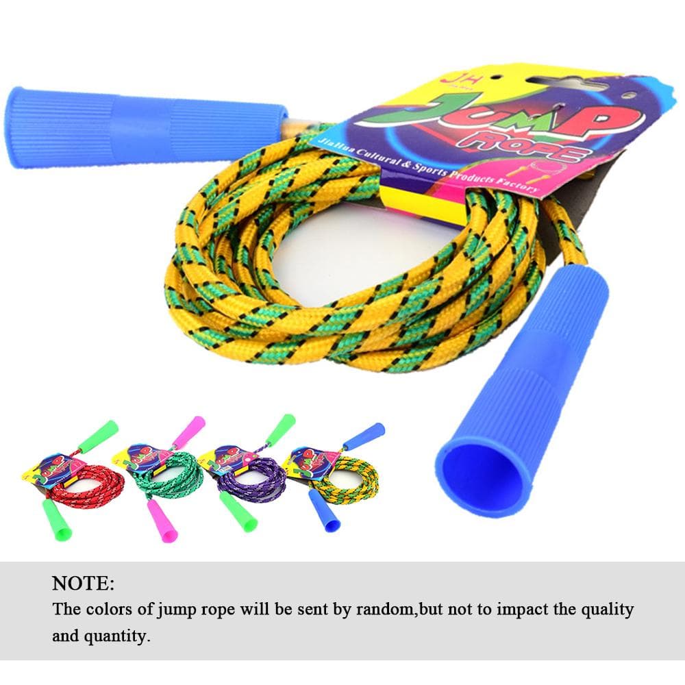 Adjustable Jump Rope Women Men Skipping Rope Children Jumping Rope for Home Gym Workout Fitness color by random
