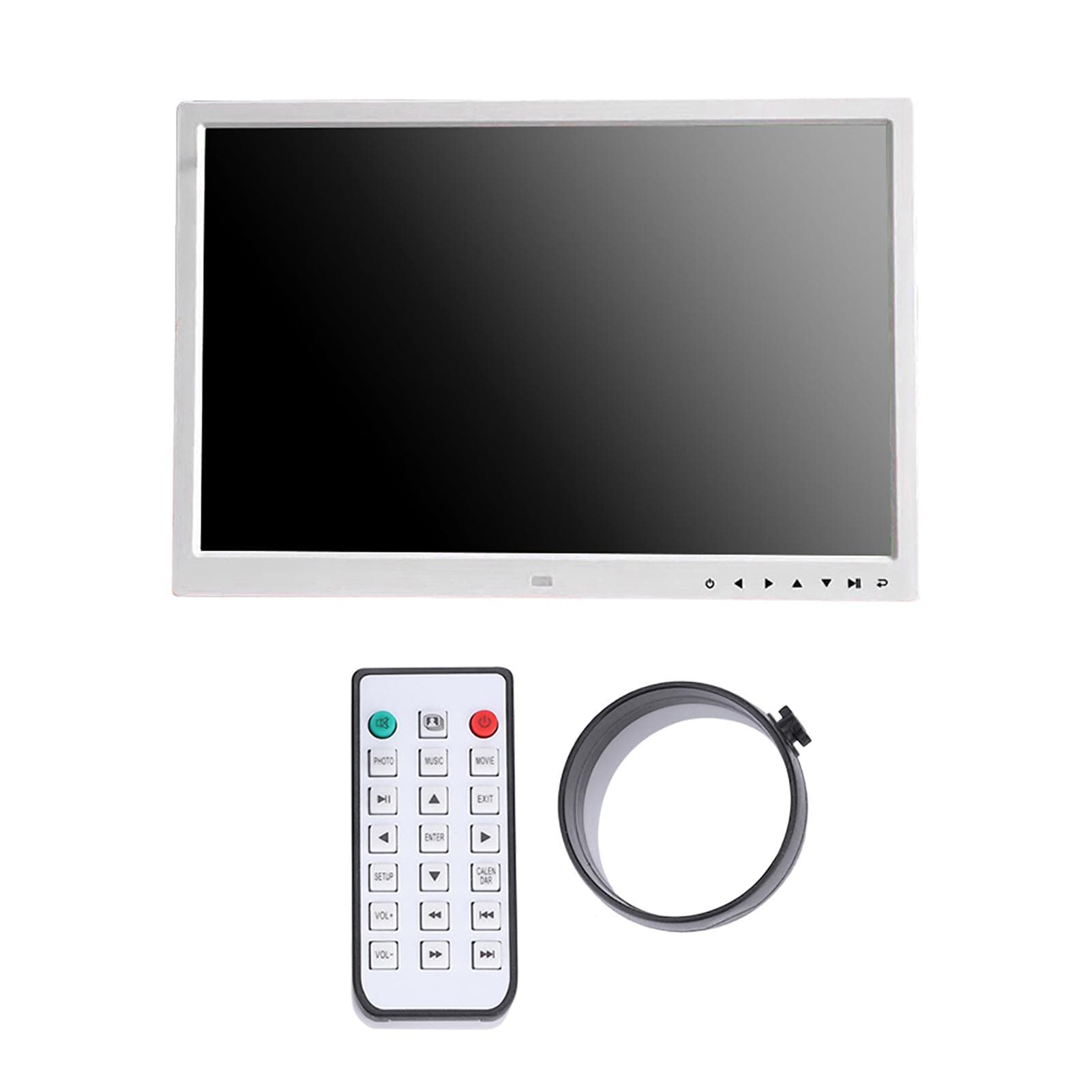 17 HDMI Portable Movie Player Digital Photo Frame Album 1709T - (white, ) US Plug white