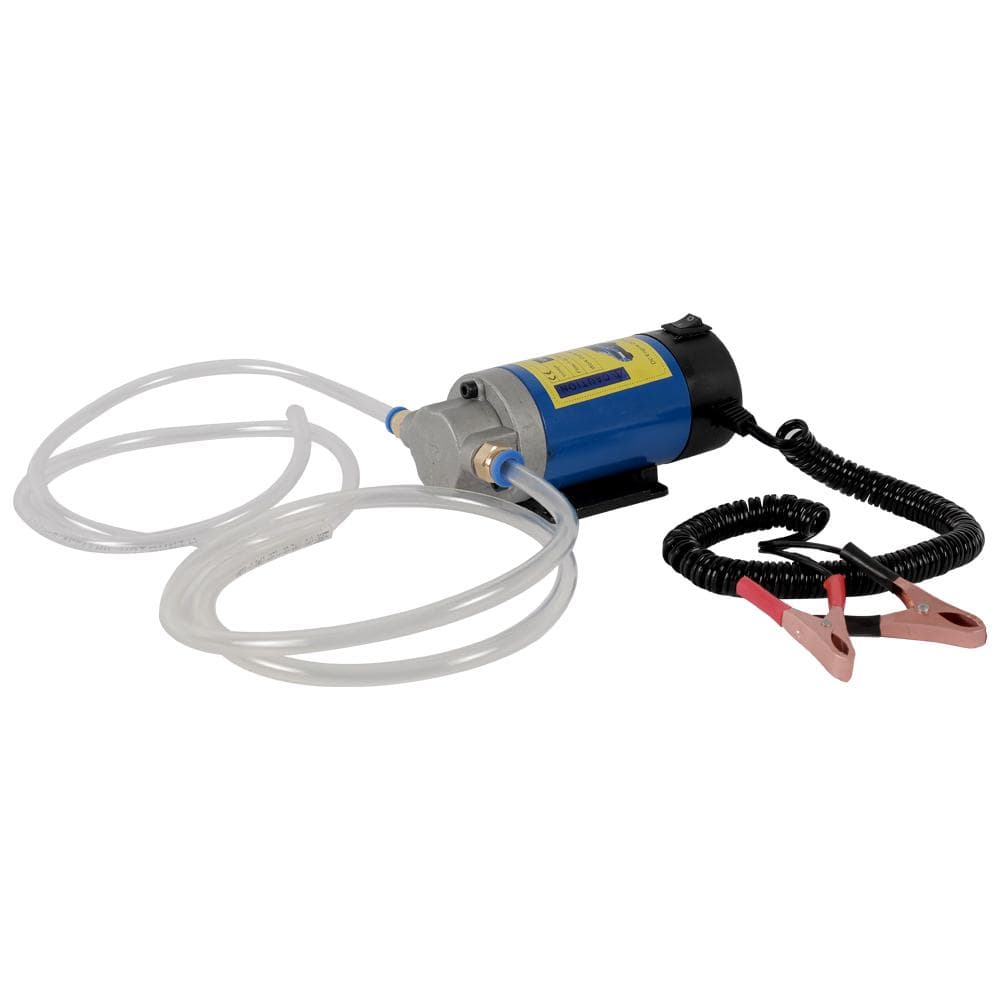 12 V 100W Portable Electric Oil Transfer Extractor Fluid Suction Pump Siphon Tool for Car Motorbike multicolour