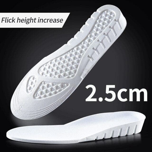 2022 Invisiable Height Increase Insoles for Feet Breathable Elevator Height Increase Templates Insoles for Women Men Shoes Pads EU39-40(250mm)