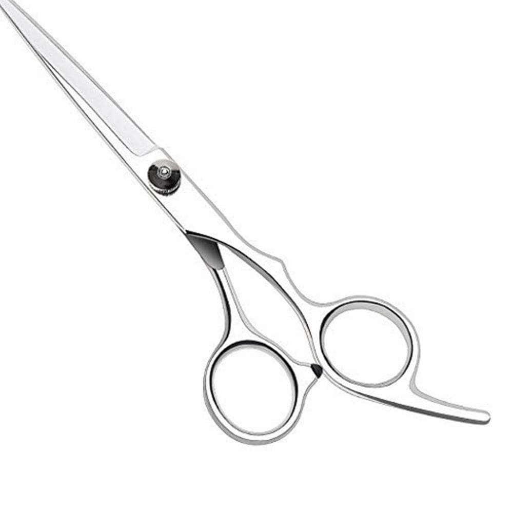 Professional Hair Cutting Scissors Stainless Steel Edge Hairdresser Shears for Stylish Haircut silver