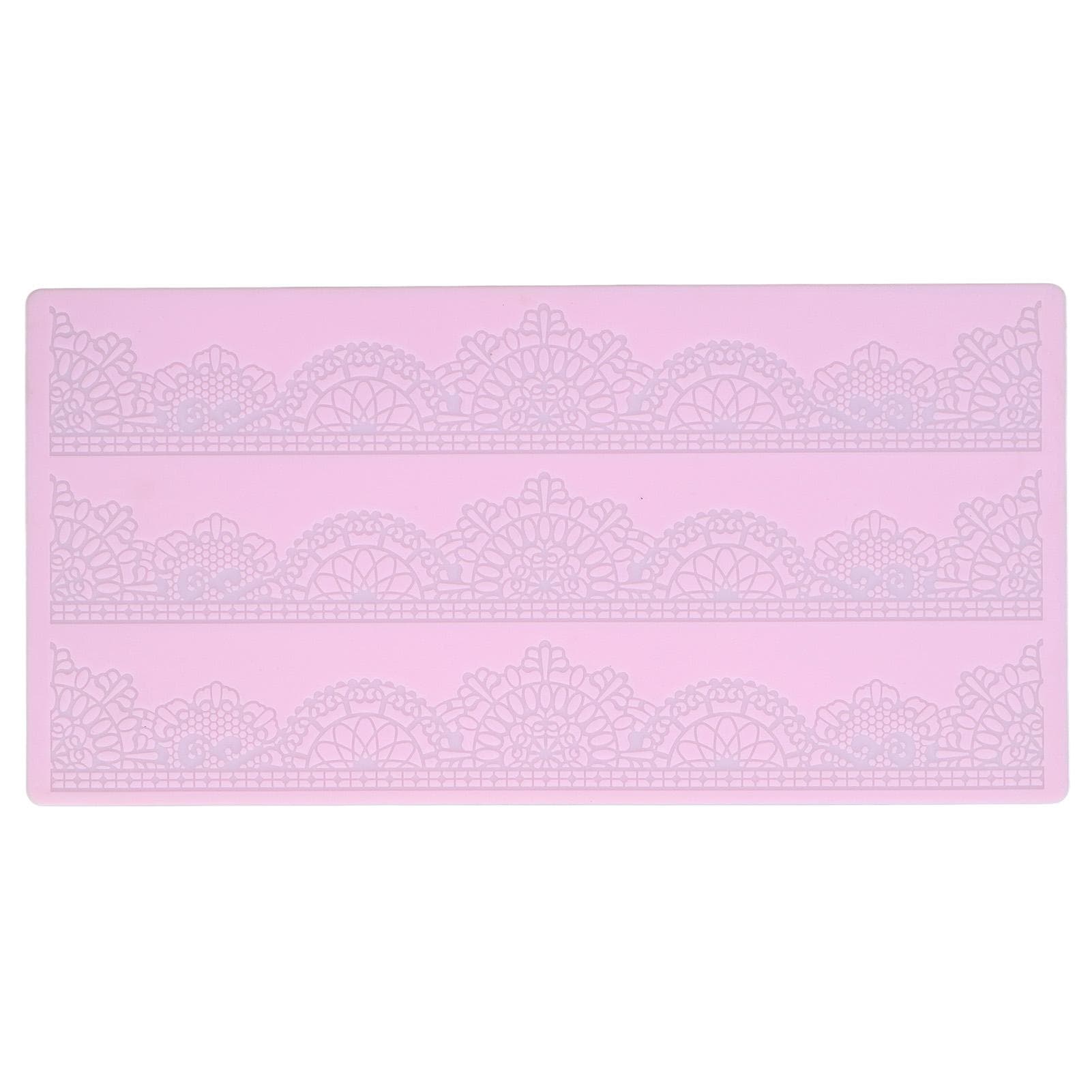 Cake Mold DIY Chocolate Cake Edge Decoration Mould Silicone Baking Mold for Kitchen Dessert Shop L