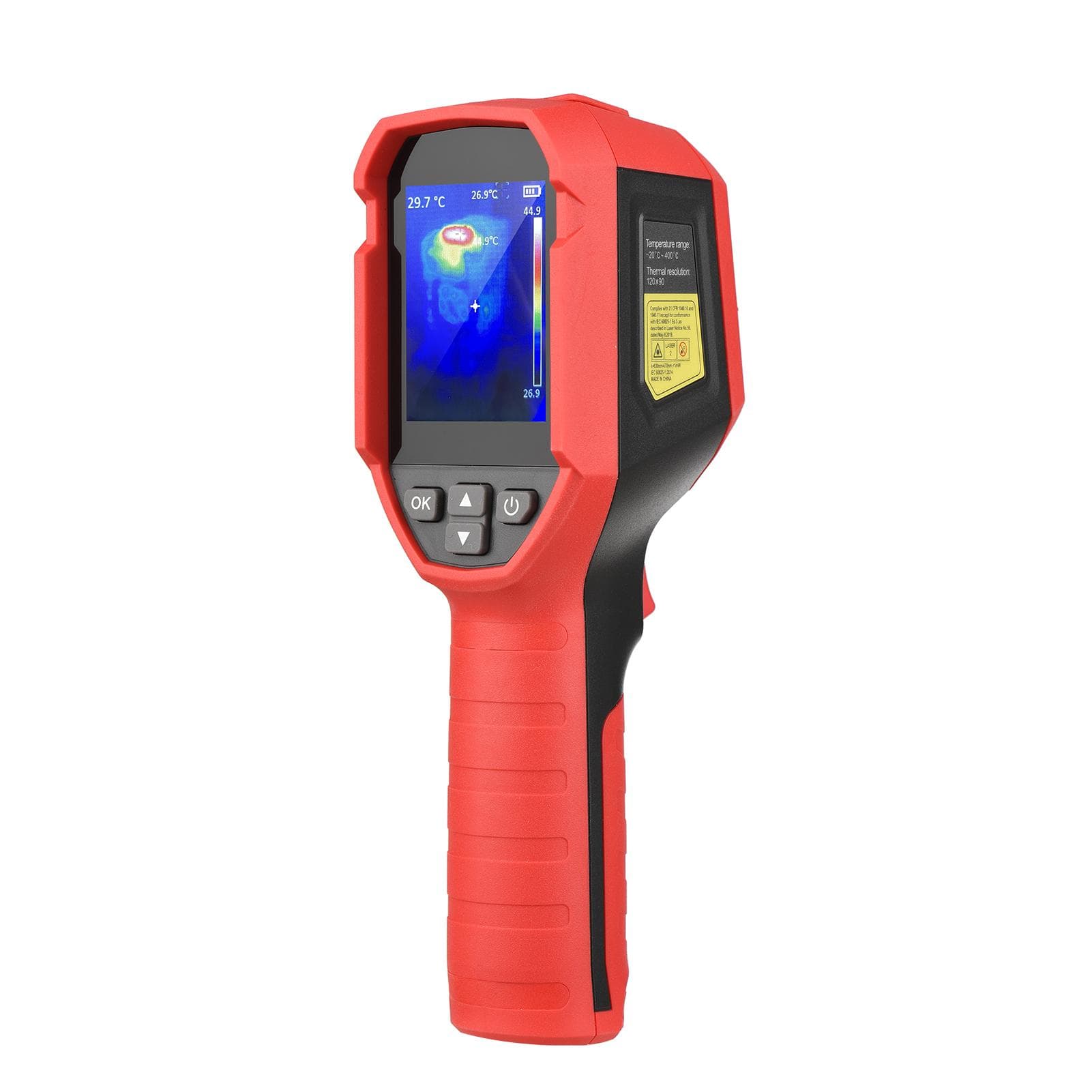 UNI-T UTi120S Professional Infrared Thermal Imager 2.4-inch LCD Digital Infrared Imaging Devices red