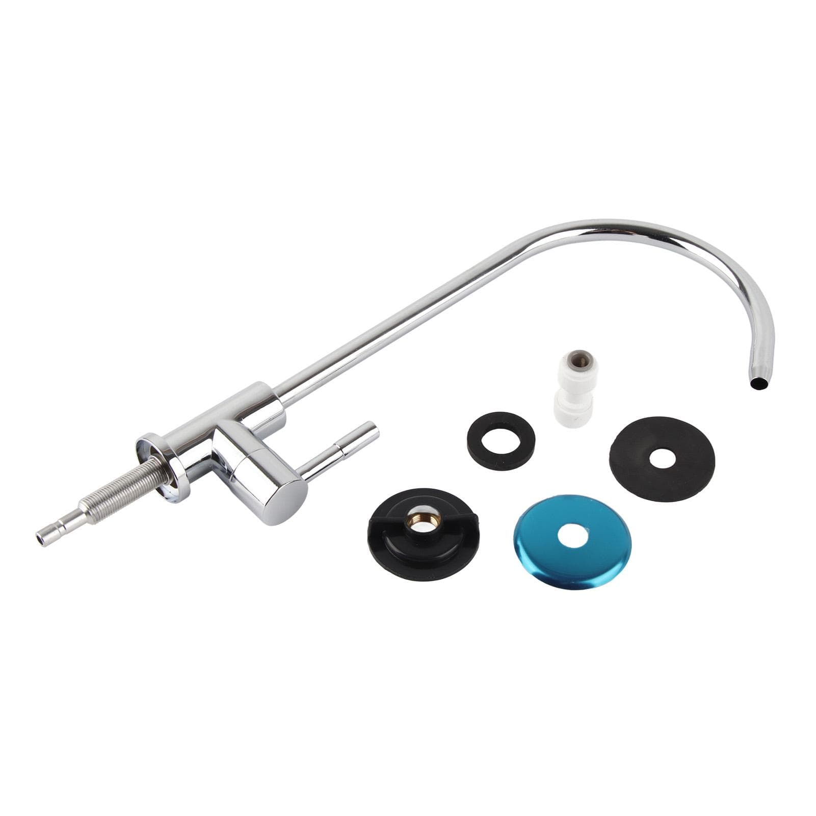 1/4   Zinc Alloy Kitchen Faucet Tap Chrome Reverse Osmosis RO Drinking Water Filter