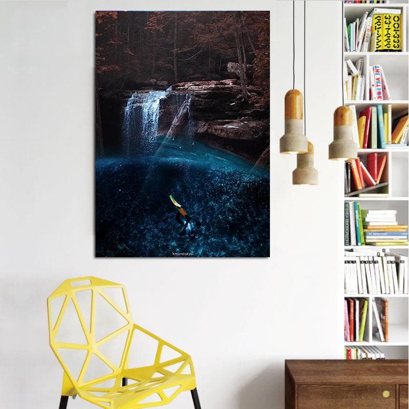 DINGPU Full Round Drill 5D DIY Diamond Painting 3D Embroidery Cross Stitch 5D Home Decor 20X30CM