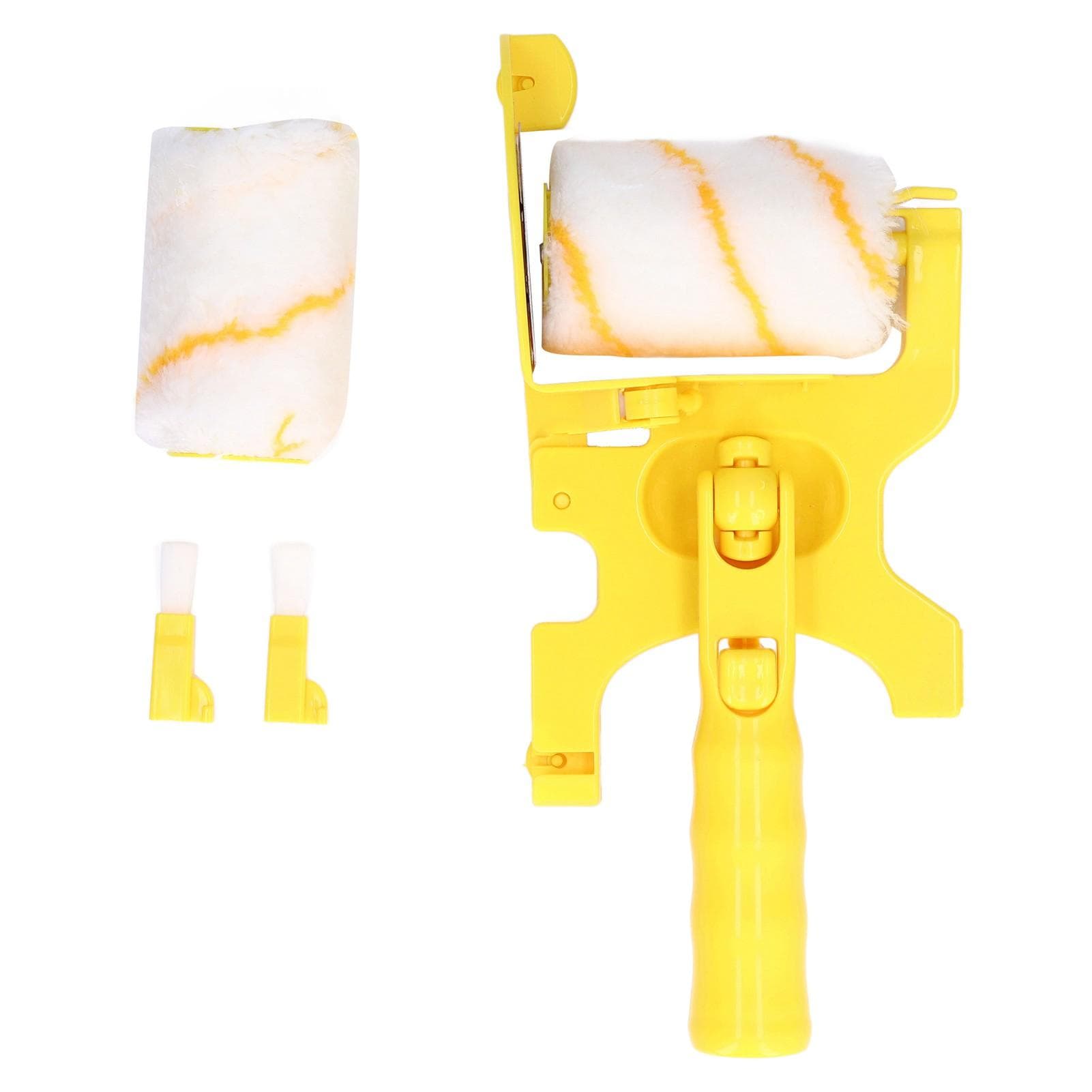 Paint Brush Multifunctional Convenient Handhold Paint Roller Kit with Roller Brushes for Home