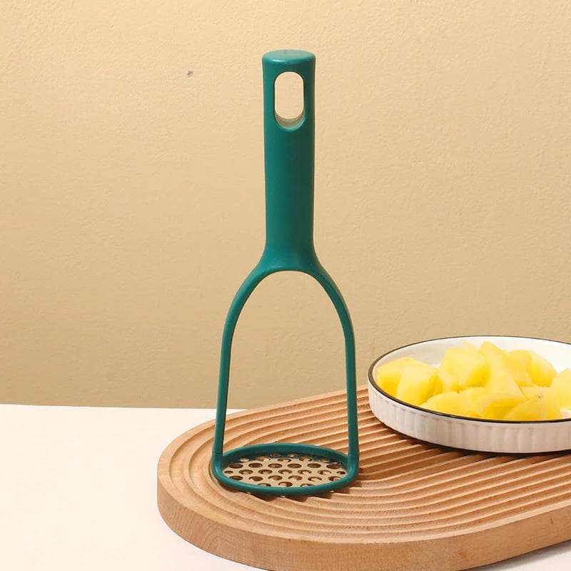 Stainless Steel Potato Masher Manual Garlic Masher Save Effort Food Supplement Tools Mashed Potato Tool Restaurant Kitchen Tools
