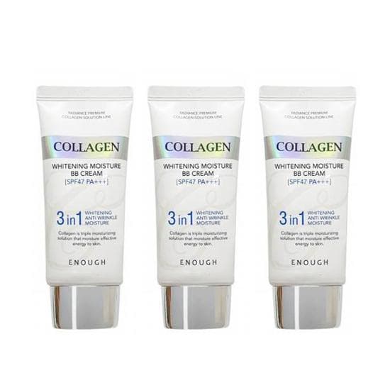 Enough Collagen Whitening Moisture 3in1 BB Cream 50ml (3 Options) #3pcs