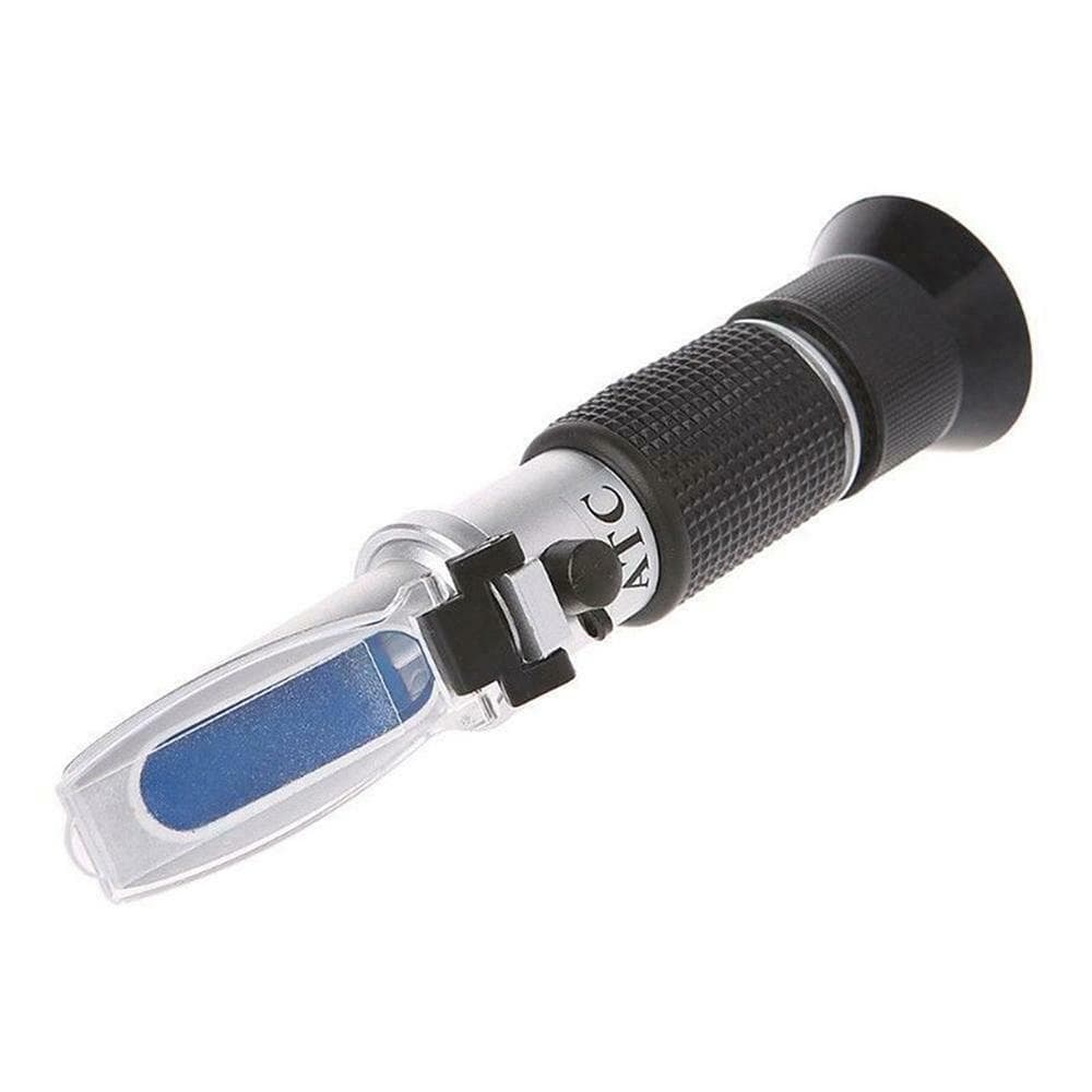 Antifreeze Refractometer Coolant Tester for Checking Freezing Point, Concentration of Ethylene black