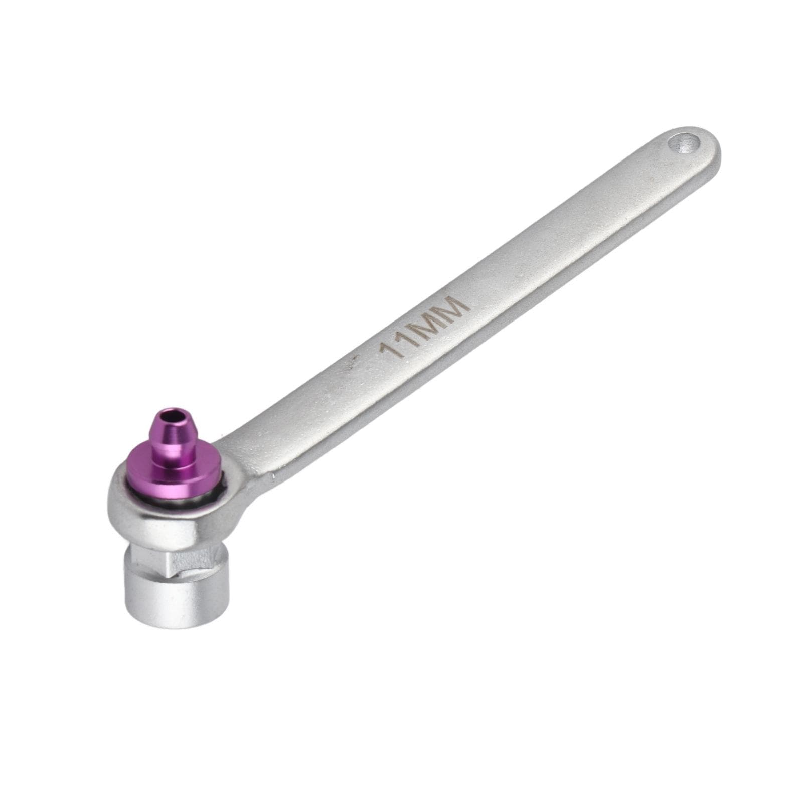 11mm Brake Fluid Clutch Bleeder Wrench Steel Brake System Bleeding Tool for Car Truck Motorcycle