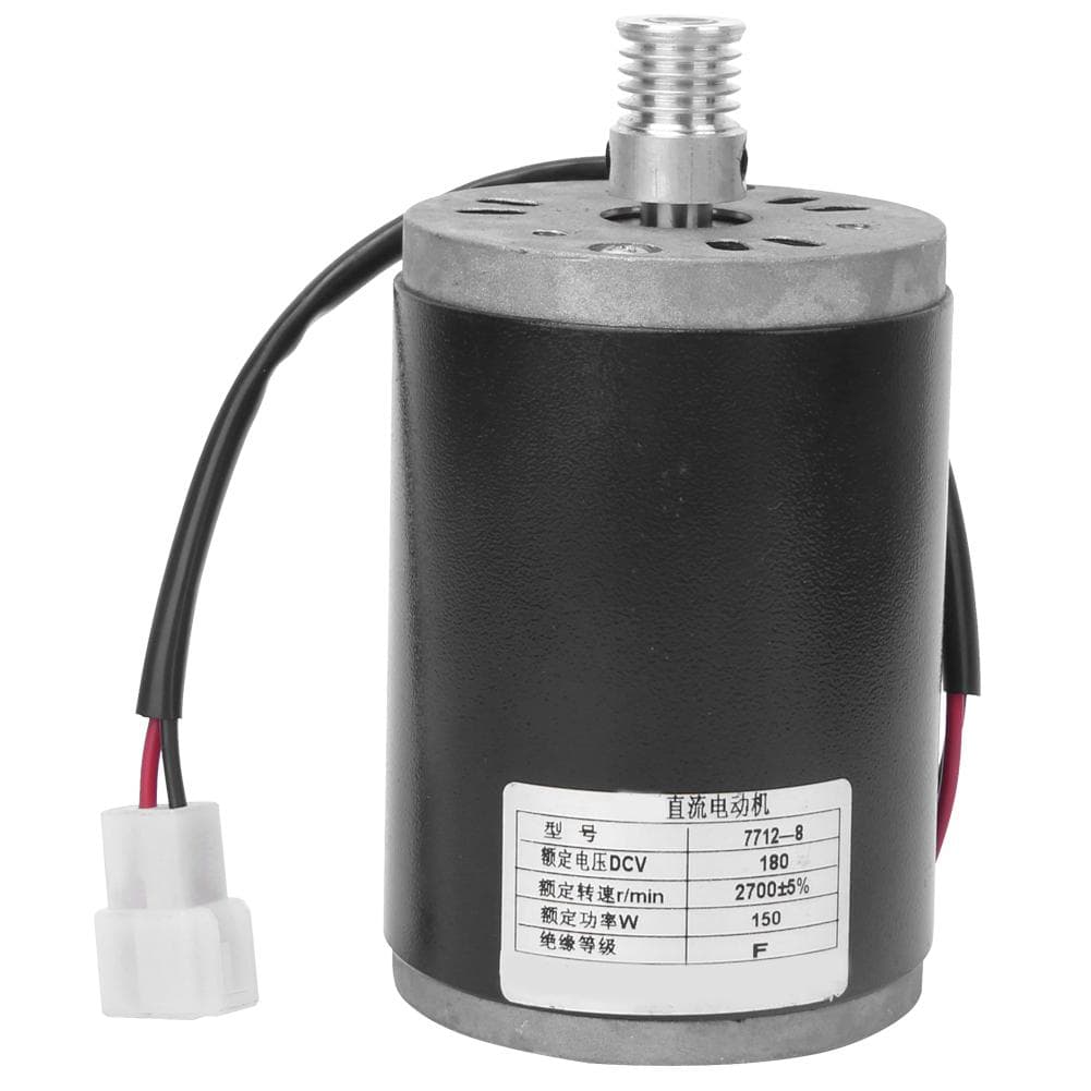 7712?8 180V 150W Aluminium Alloy Permanent Magnet DC Brush Electric Motor Chain Wheel Synchronizing
