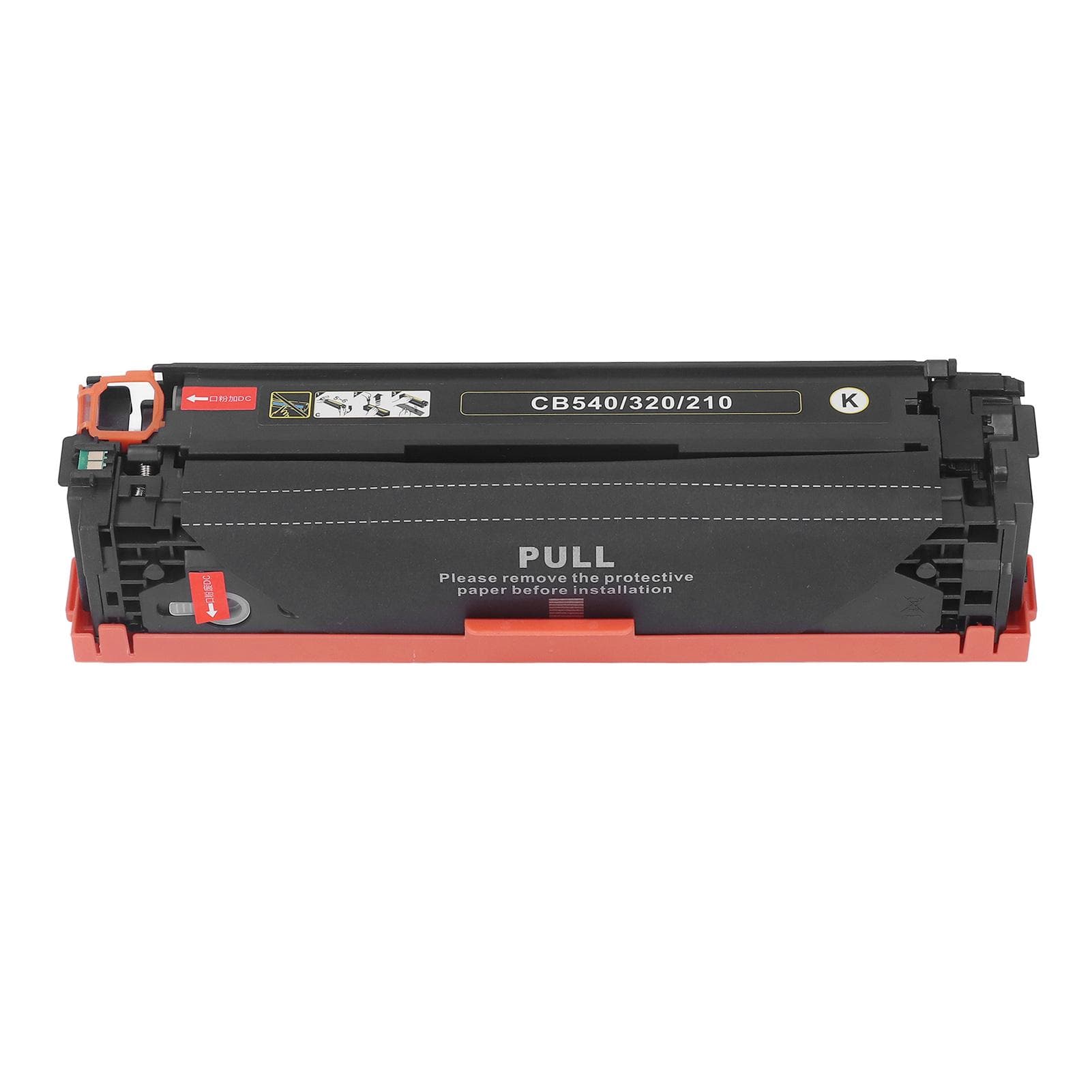 Toner Cartridge Replacement with Chip for Color LaserJet CP1213 CP1214 CP1215 CP1216 CP1217 CP1513n