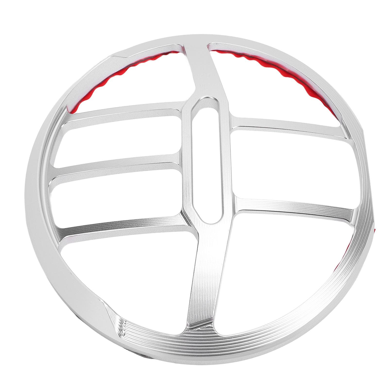 Motorcycle Headlight Grill Cover Aluminum Alloy Headlamp Protector Cover for GTS SUPER TECH 300 HPE silver