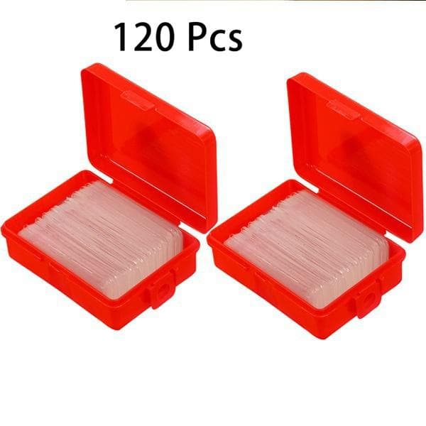 Multifunctional Double Sided Adhesive Tape Waterproof Removable Reusable Nano Adhesive Mounting Tape for Walls Wood Tile Plastic and Metal 120pcs with box