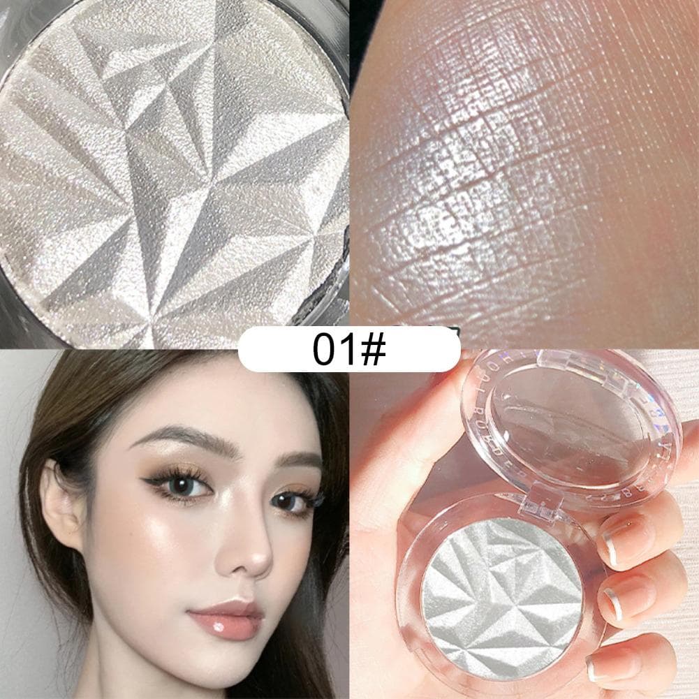 3 Colors Face Highlighter Makeup Powder Glitter Glow Face Contour Shimmer Brighten Highlight Cosmetics