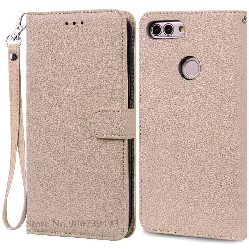 For Huawei P Smart 2018 Case FIG-LX1 Leather Wallet Flip Case For Huawei P Smart Case FIG-LX1 5.65 inch Case Coque Fundas Shell P Smart 2018 FIG-LX1