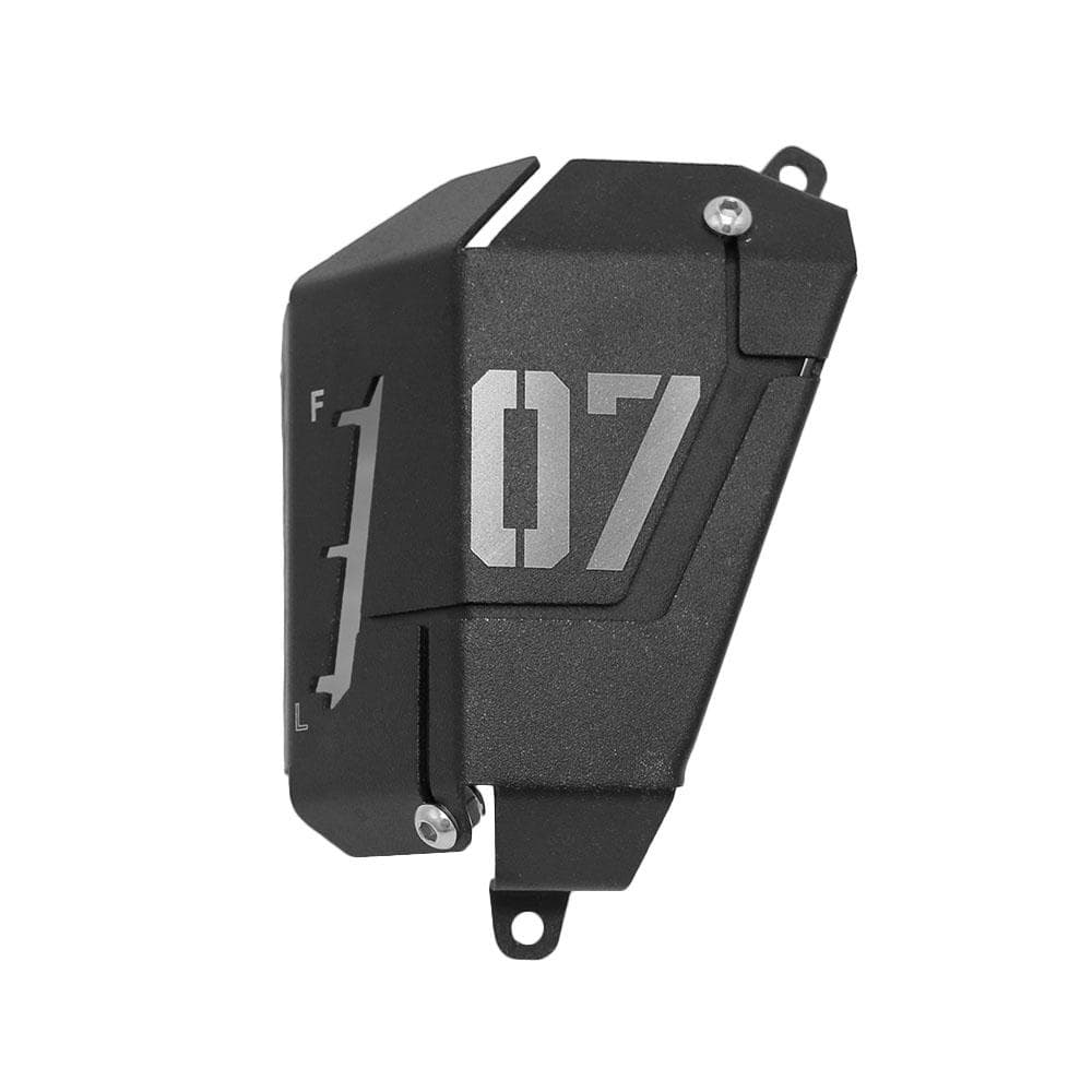 MT07 FZ07 Coolant Recovery Tank Shielding Cover For Yamaha MT-07 FZ-07 black