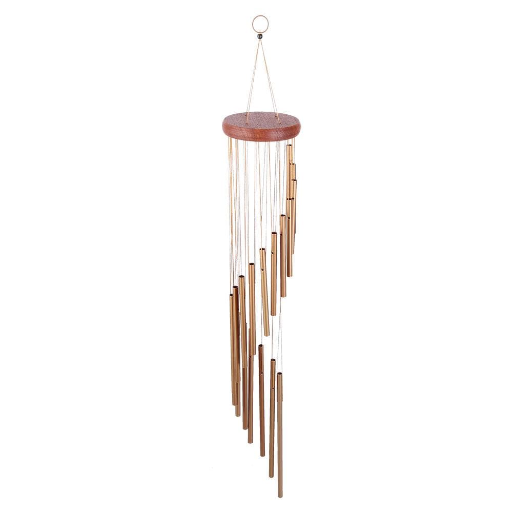 18 Metal Tubes Wind Chimes Outdoor Indoor Garden Patio Balcony Decor Birthday Gift