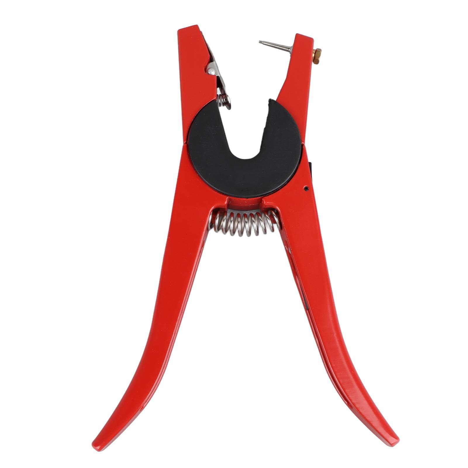 Ear Tag Applicator Universal Alloy Steel Pliers Rustproof Safe for Cows Pigs Sheep Animals Red