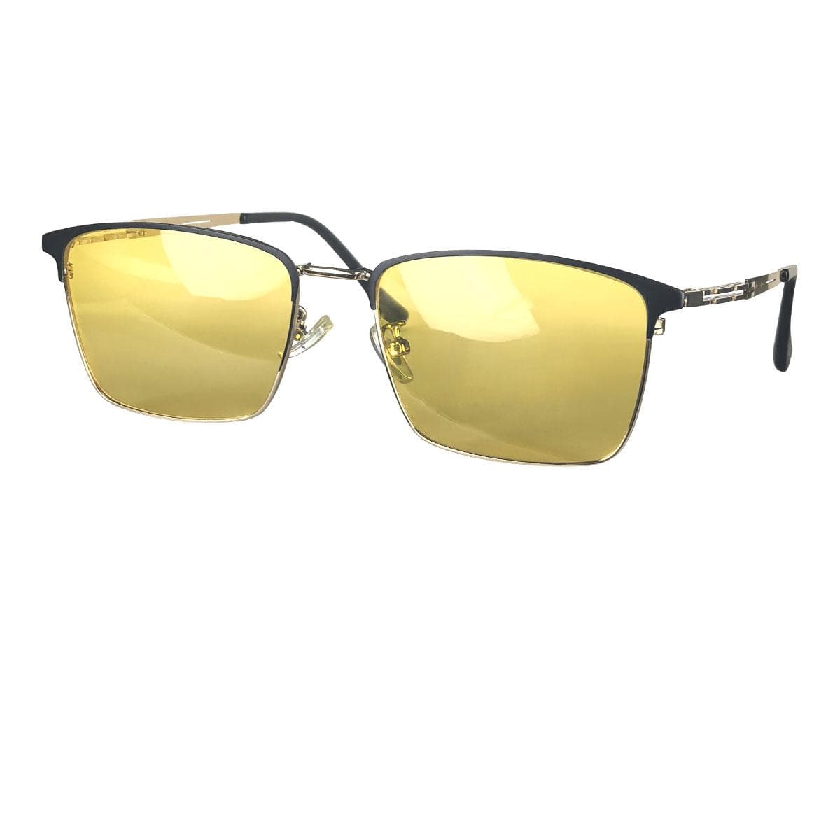 Night Vision Driving Glasses for Men Large Frame 80% Blue Light Blocking for Computer Work