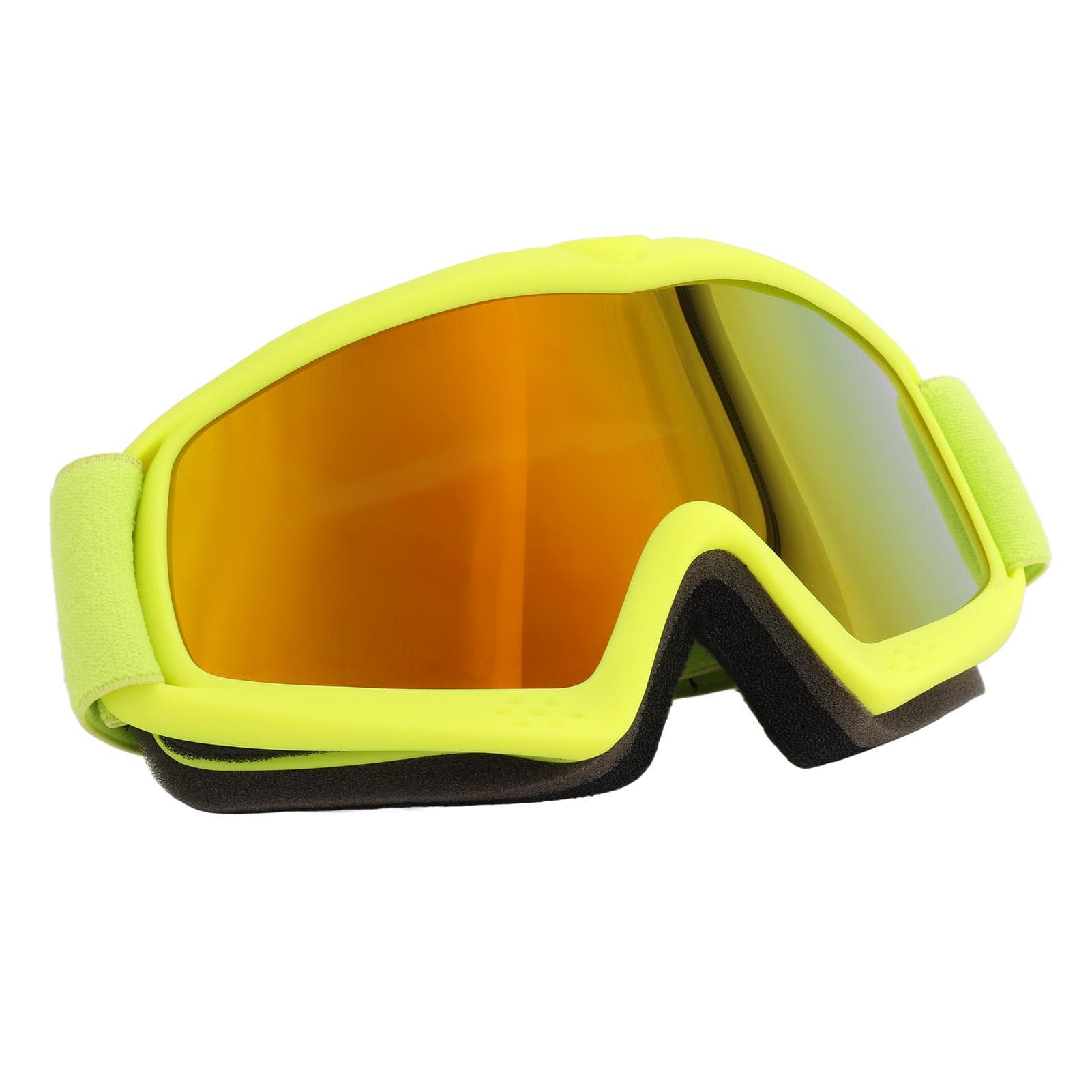 Kids Ski Goggles HD Coating Lens UV Protection Shock Resistance Adjustable Snow Goggles Glasses for