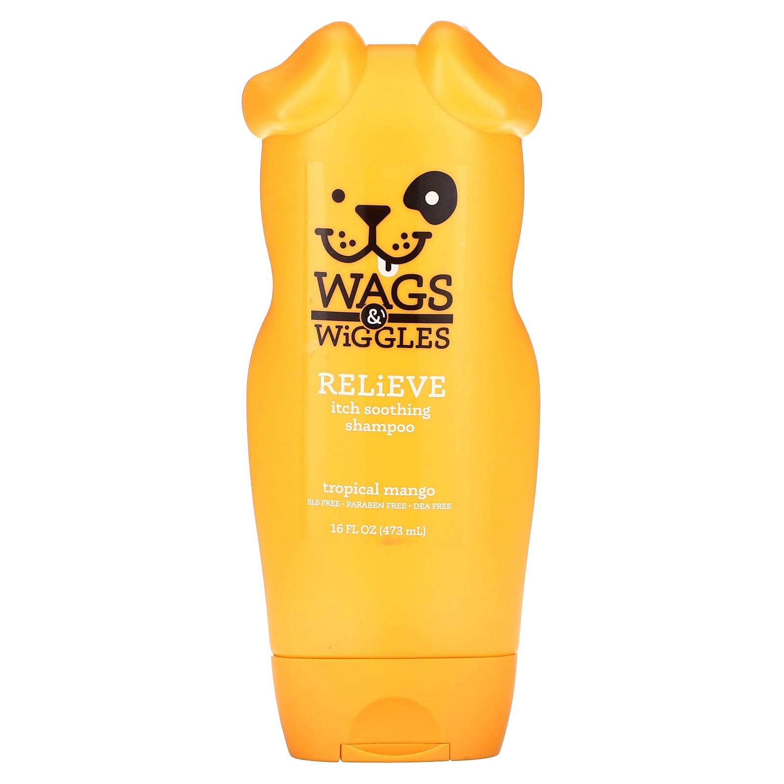 Wags & Wiggles, Itch Relief Soothing Shampoo, Tropical Mango, 16 fl oz (473 ml)